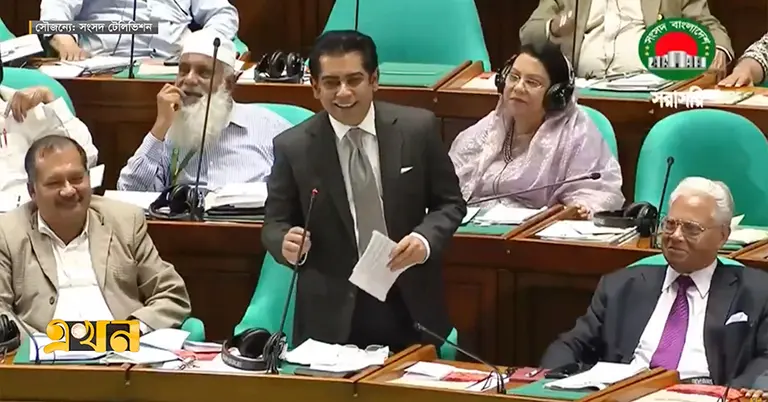 জাতীয় সংসদে আন্দালিব রহমান পার্থ